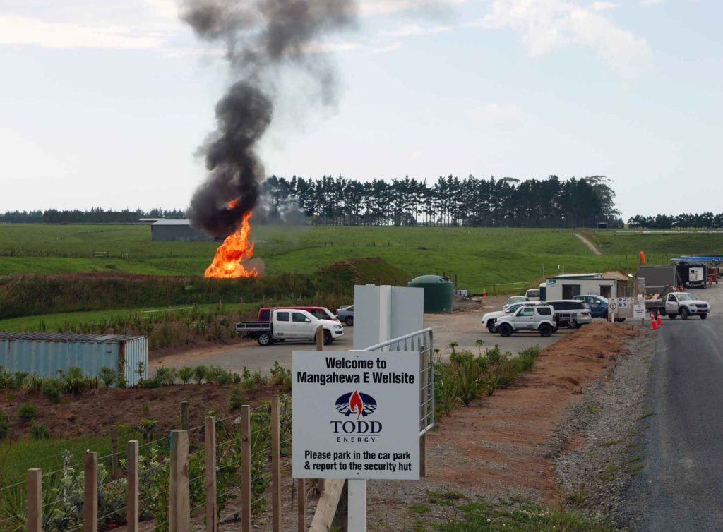 Taranaki Fracking Site