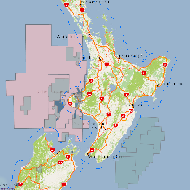 Current North Island permits.